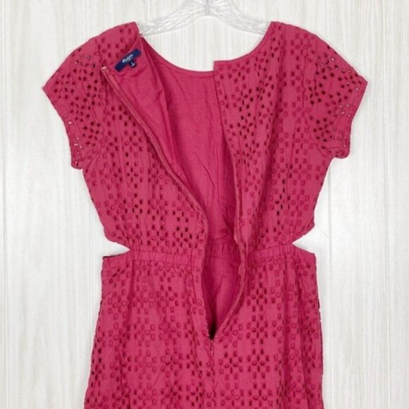 Madewell | Eyelet Happening Cutout Dress Size 6 - Picture 7 of 10